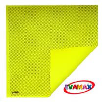 EVA Decorado Bolinha Amarela 40X48cm – Pct 5 pçs - EVAMAX