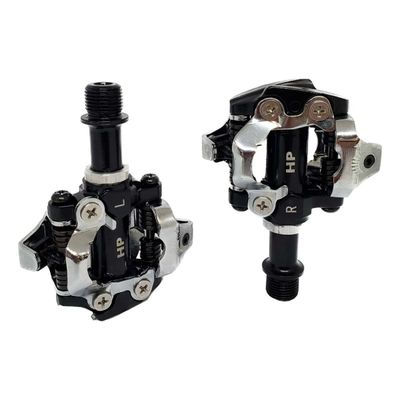 PEDAL CLIP MTB BIKE EM ALUMINIO 9/16 EIXO CNC CR-MO