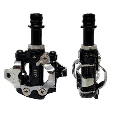 PEDAL CLIP MTB BIKE EM ALUMINIO 9/16 EIXO CNC CR-MO