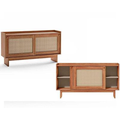 Buffet de Sala Jantar Átria 1295 c/ 2 Portas Preto - Carraro