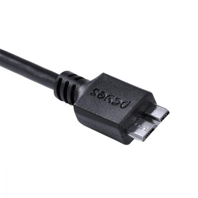 Cabo Para Hd Externo Usb Tipo C Para Micro Usb B 3.0 1 Metro Preto - P3ucmbp-1