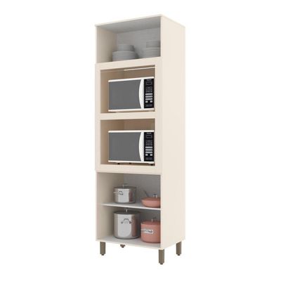Torre Quente 02 Fornos 71,5 Cm Connect Henn Off White