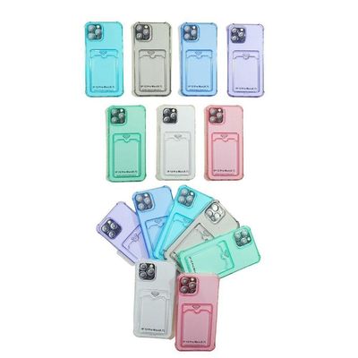 Capinha Iphone 12 Pro Max 6.7 Translucida Cores Verde
