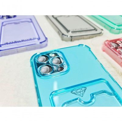 Capinha Iphone 12 Pro Max 6.7 Translucida Cores Verde