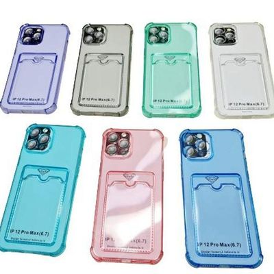 Capinha Iphone 12 Pro Max 6.7 Translucida Cores Verde