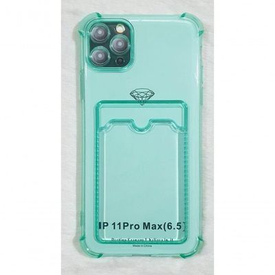 Capinha Iphone 11 Pro Max 6.5 Translucida Cores Verde