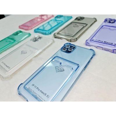 Capinha Iphone 11 Pro Max 6.5 Translucida Cores Verde