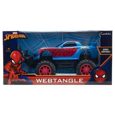 Veículo Controle Remoto Homem-Aranha Web Tangle