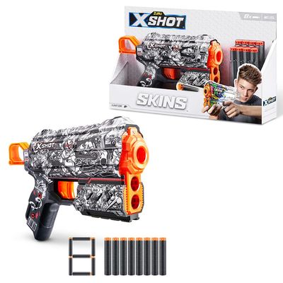 Lançador de Dardos X-Shot - Skins Flux - Illustrate