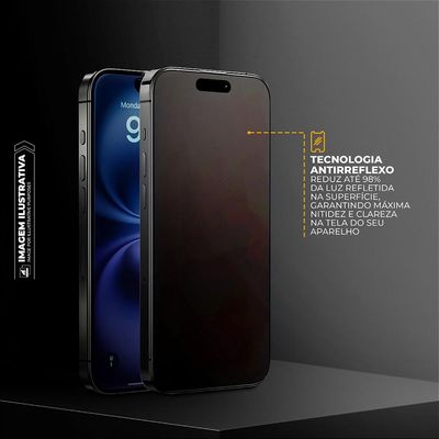 Película para iPhone 16 com Aplicador - Survivor Fosca - Gshield