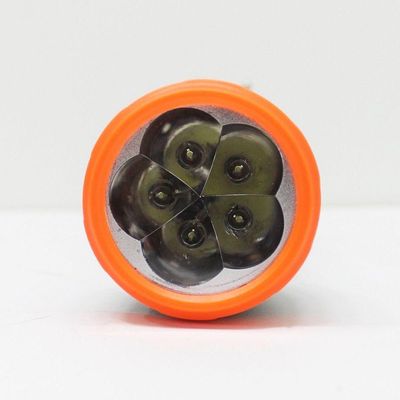 Lanterna Led Recarregável Bivolt Longo Alcance Caça E Pesca