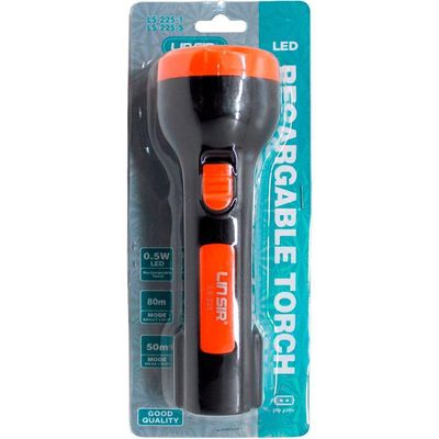 Lanterna Led Recarregável Bivolt Longo Alcance Caça E Pesca