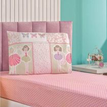 Jogo De Lençol Solteiro Bouti Kids Infantil Estampado 2 Peças Ballet