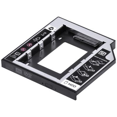 Adaptador Caddy Para Hd Ou Ssd Gaveta Dvd Notebook Sata 12.7