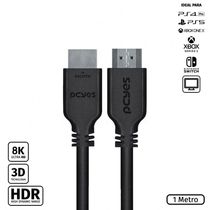 Cabo Hdmi Ultra 2.1 28Awg Puro Cobre 8K 1 Metro - Phm21-1