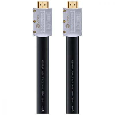 Cabo Hdmi 2.0 4K Ultra Hd 3D Conexão Ethernet Flat Com Conec