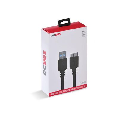 Cabo Para Hd Externo Usb A 3.0 Macho Para Micro Usb B 3.0 (1