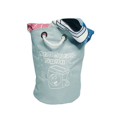 Cesto de Brinquedos e Saco Lavanderia Infantil Verde Kids