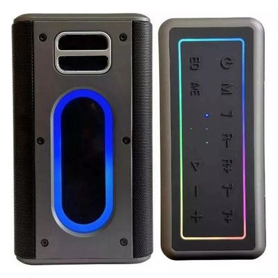 Caixa De Som Bluetooth Portátil Hmaston 120w 2 Microfone