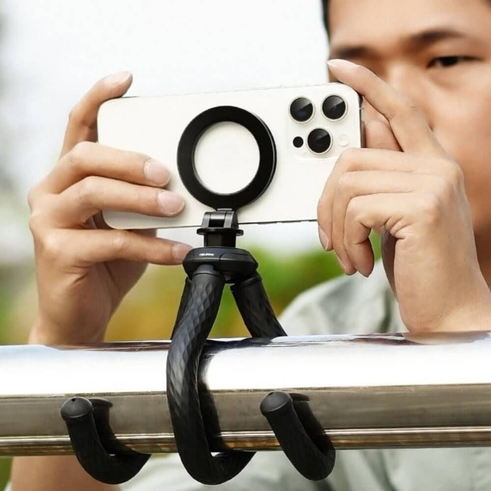 Tripé Articulado com Encaixe Magnético para Celular - Telesin