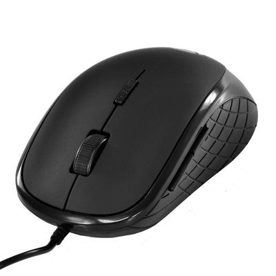 Mouse Óptico Silent 2000 Dpi Silencioso Usb 1.8M Preto - Sm1