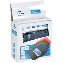 Mouse Pad Caixa Com 40Un Ac066 - Preto, Azul, Verde, Rosa E