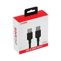 Cabo De Dados Usb A 2.0 Macho Para Usb A 2.0 Macho 28Awg Pur