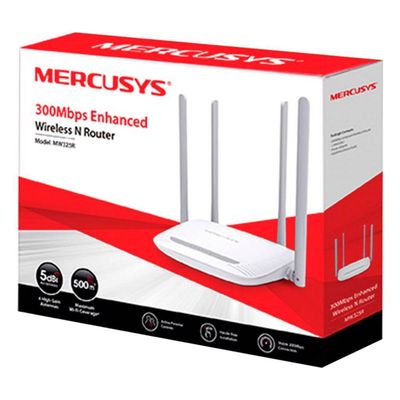Roteador Wireless N 300Mbps 4 Antenas Fixas 5 Dbi Mw325R
