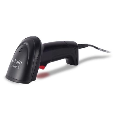 Leitor Elgin Flash Ii 1D Preto Usb - 46Flash2Ck00