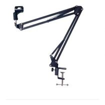 Braço Suporte Pedestal De Mesa Articulado Para Microfones