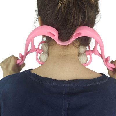 Massageador Multifuncional Manual Massagem Relaxante Anti Estresse Alivia Dores Pescoço Corpo