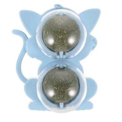 Brinquedo Erva De Gato Pet Bola Bolinha Menta Catnip Interativo Natural Animal De Estimaçao