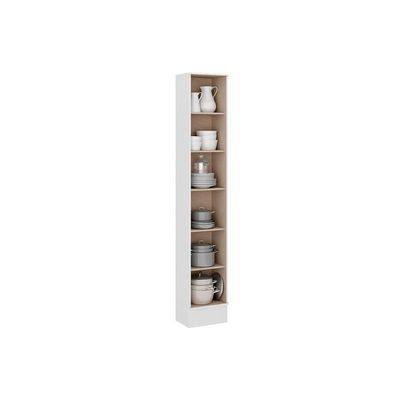 Paneleiro De Cozinha Modulado Bella 2614 2 Portas 40cm Nogal Cinza