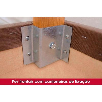 Conjunto Mesa Sala Jantar Lins Com Tampo Reto Madeirado 120x80cm E 4 Cadeiras Malu Nature Linho Henn