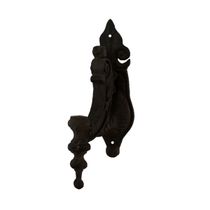 Suporte Lampião Sitio Fazenda Ferro Fundido Grande 27x45cm