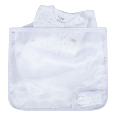 Kit Saquinhos Maternidade Organizadores Branco 3 Peças - Hug