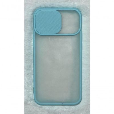Capinha Silicone Câmera Iphone 12 Mini 5.4 Verde Água