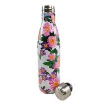 Garrafa Termica 500ml Inox Estampa Flores