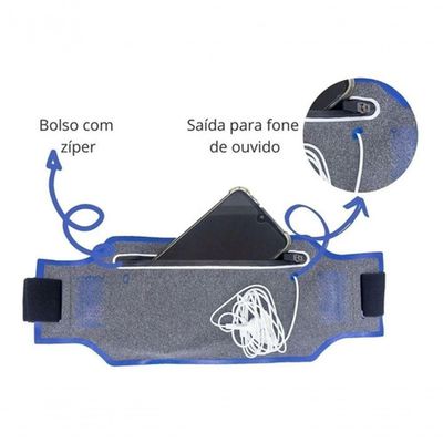 Pochete Ultra Slim Corrida Doleira Academia Porta Celular
