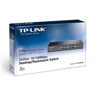 Switch 24 Portas TP-LINK TL-SF1024D 10/100 MBPS