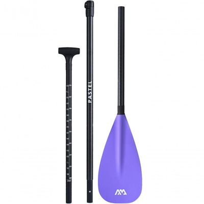 Remo Pastel Purple Ajustável Em Fibra De Vidro / Carbono Para Stand-up Paddlehandlerhandler