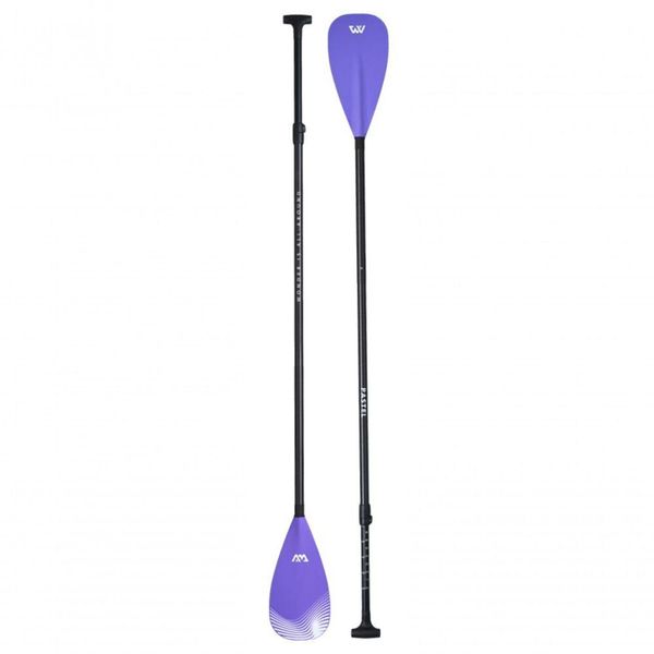 Remo Pastel Purple Ajustável Em Fibra De Vidro / Carbono Para Stand-up Paddlehandlerhandler