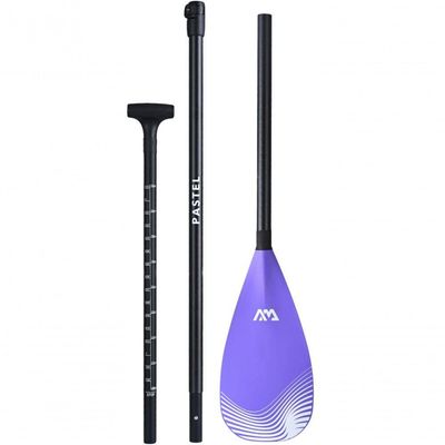 Remo Pastel Purple Ajustável Em Fibra De Vidro / Carbono Para Stand-up Paddlehandlerhandler