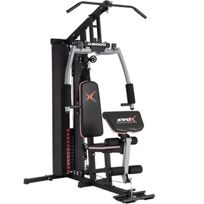 Estação De Musculação Evox Fitness X2000 Exercício Completo