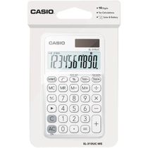 Calculadora de Bolso 10 Digitos Branca - SL-310UC-BU-W-DC