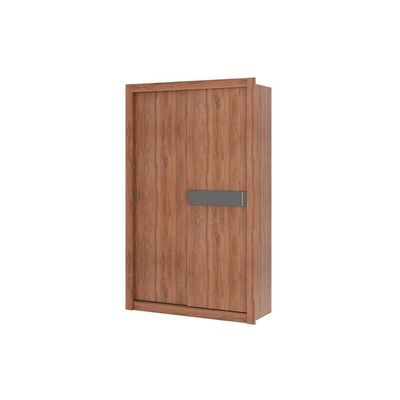 Guarda Roupas 2 Portas De Correr E 2 Gavetas Vivacce 835  Freijo Ou Freijo C- Cinza - Carraro