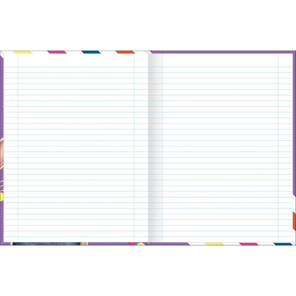 Caderno Universitário Luluca Tilibra Capa Dura Brochura - 80 Folhas Lulike Shine