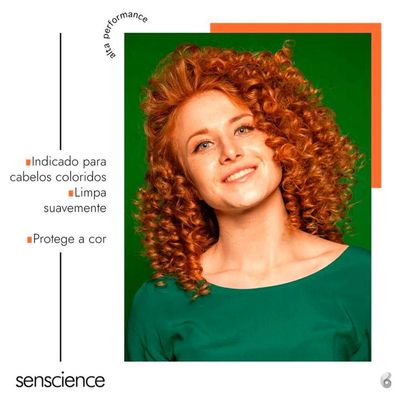 Senscience True Hue - Shampoo Sem Sulfato 280ml