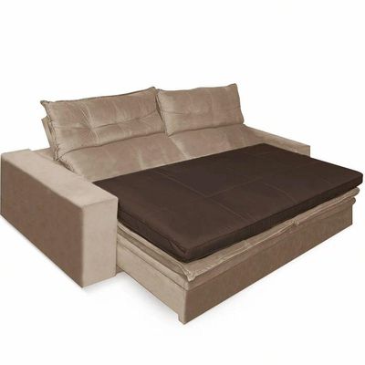 Pillow Top Para Sofá Reclinável 10cm 1200g-m² 220x100cm Marrom