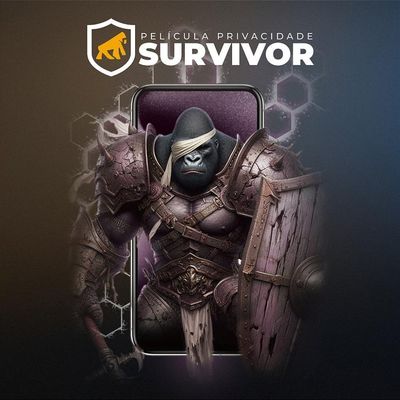Película Para Iphone 16 Pro Com Aplicador - Survivor Privacidade - Gshield